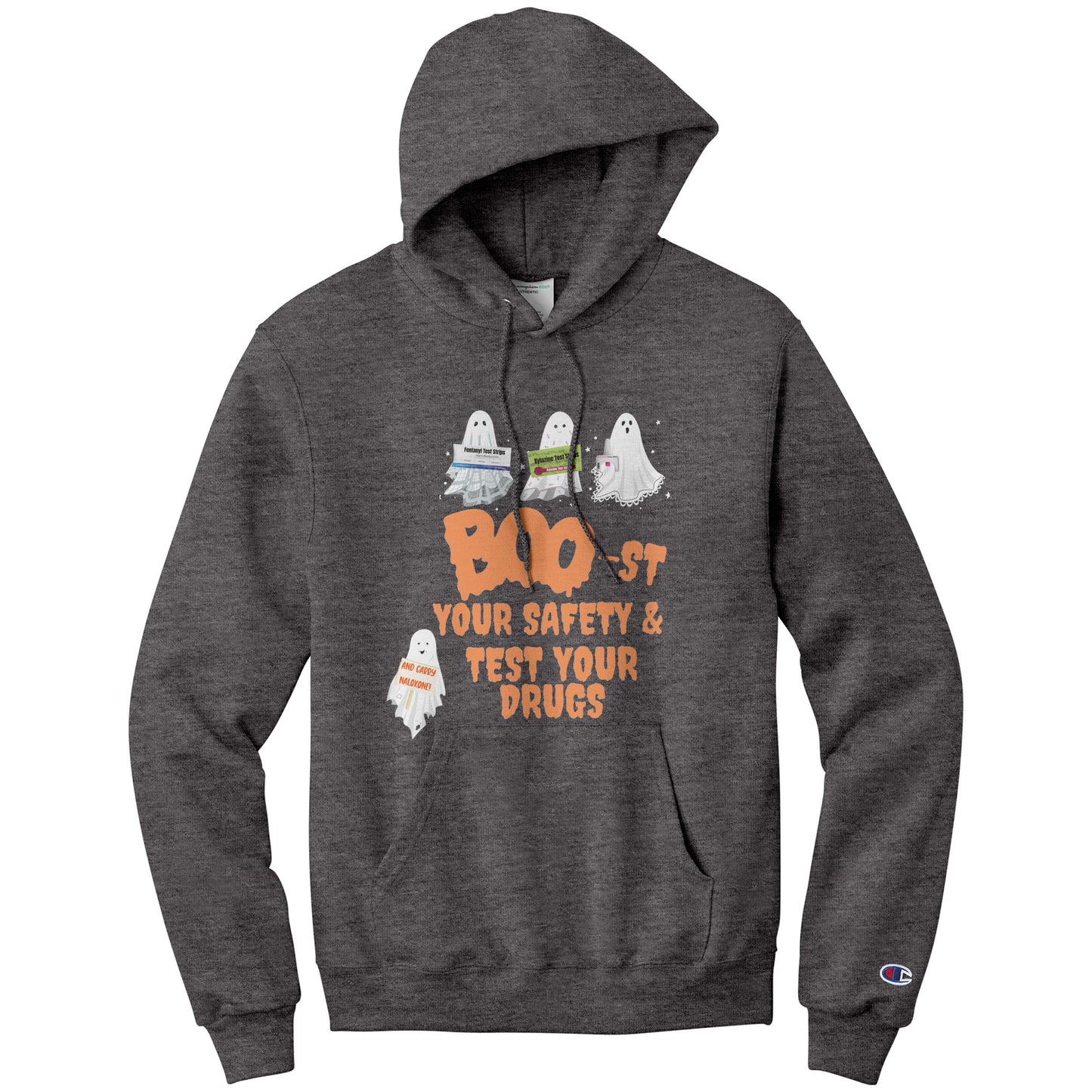 Boost Your Safety Test Your Drugs Halloween Hoodie