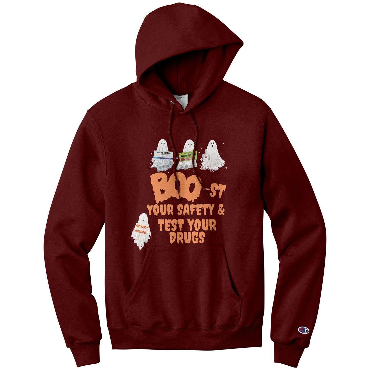Boost Your Safety Test Your Drugs Halloween Hoodie
