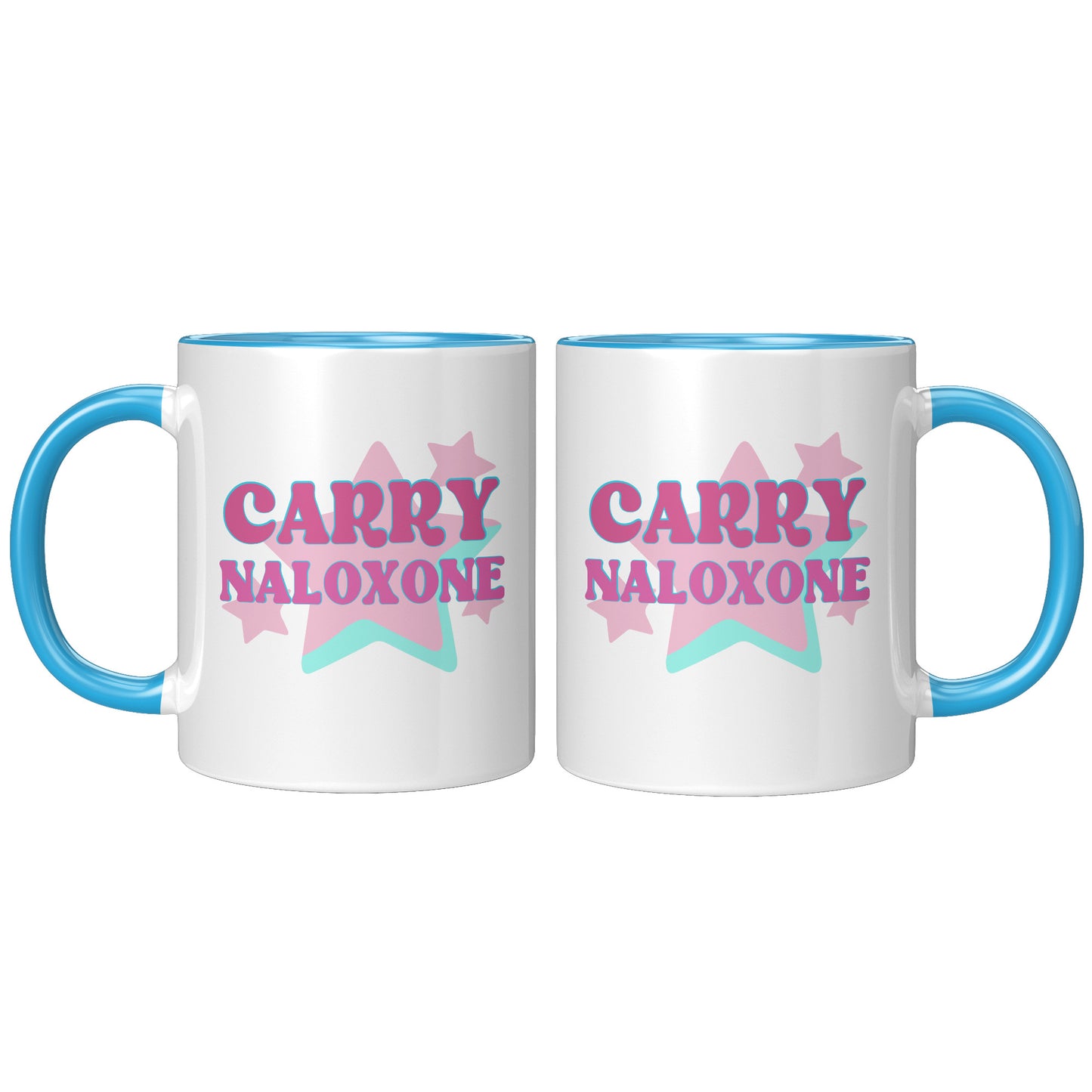 Carry Naloxone, Harm Reduction Mug, Overdose Awareness