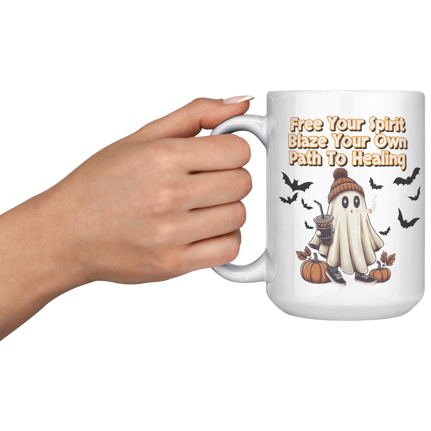 Free Your Spirit, Blaze Your Path 15 Oz Mug