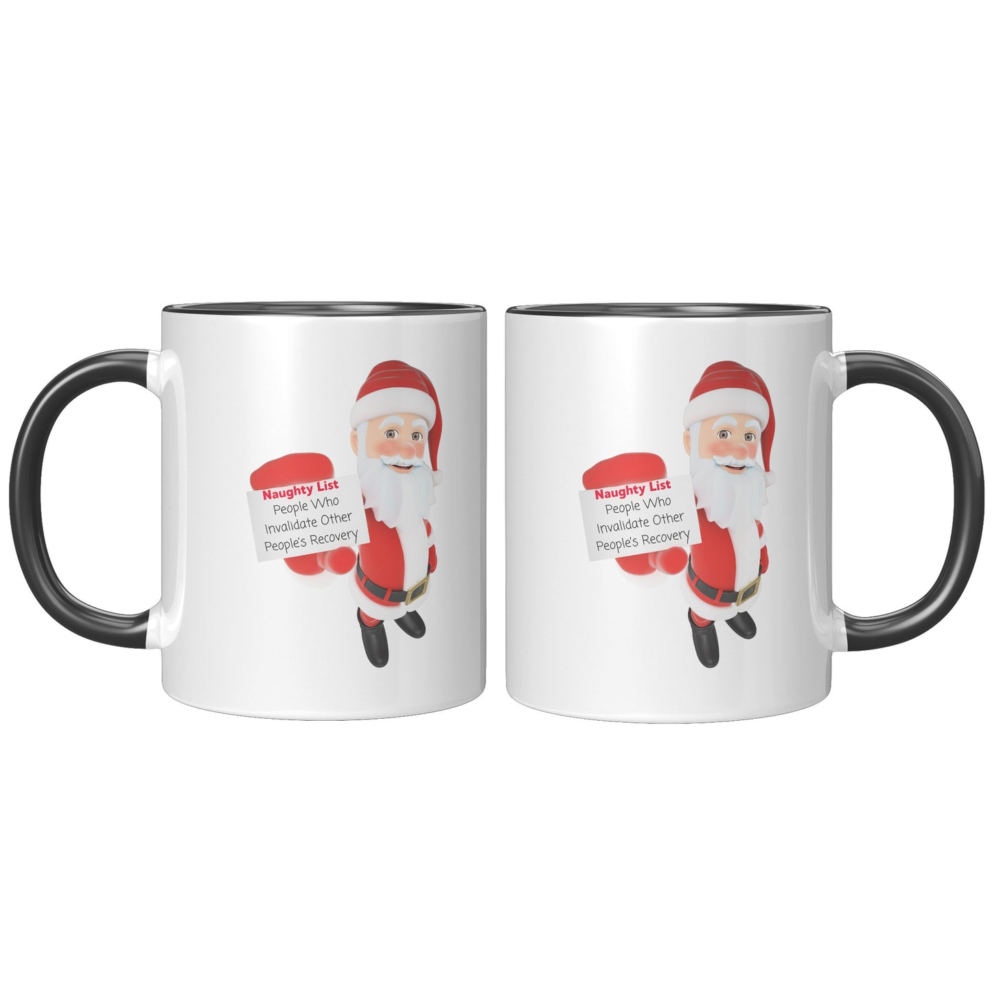 Harm Reduction Christmas, Naughty List Santa, Recovery Gifts, Harm Reduction Gifts