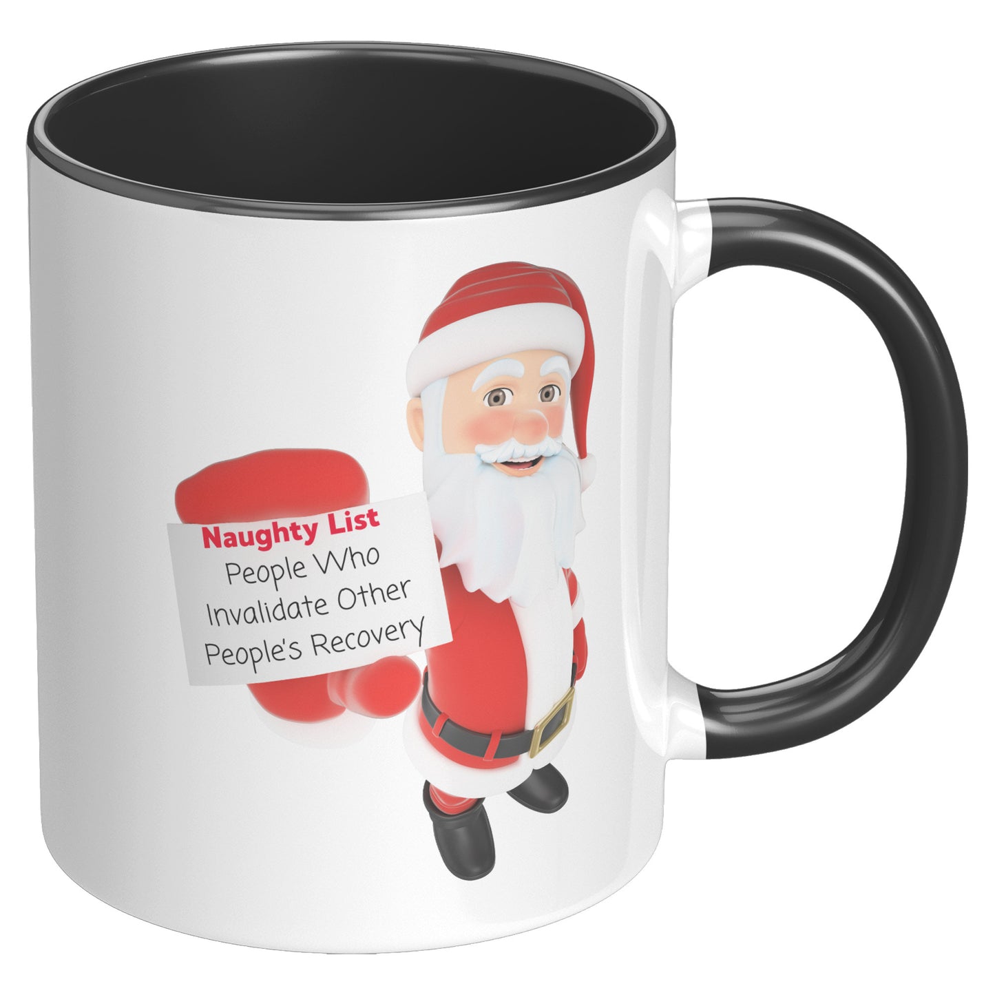 Harm Reduction Christmas, Naughty List Santa, Recovery Gifts, Harm Reduction Gifts