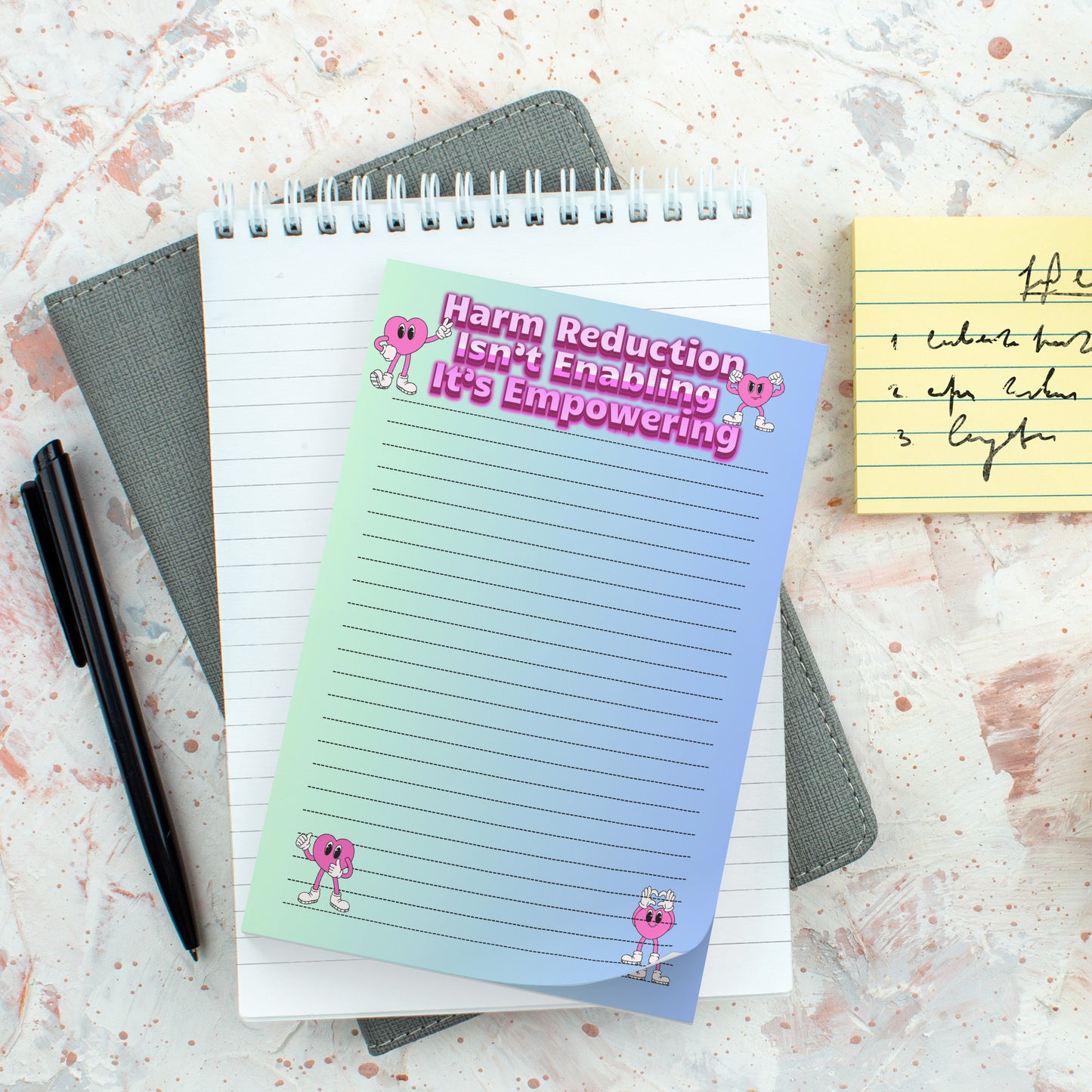 Harm Reduction Isn't Enabling, It's Empowering Notepad