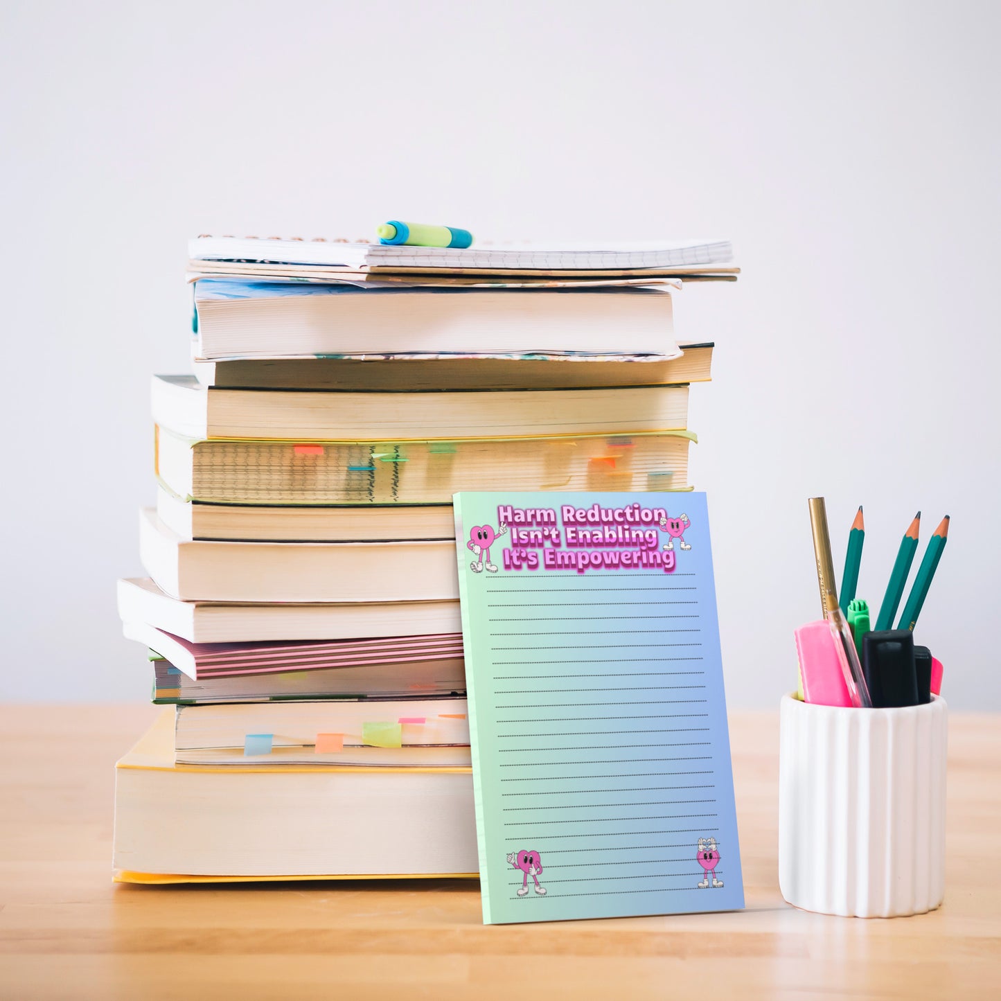 Harm Reduction Isn't Enabling, It's Empowering Notepad