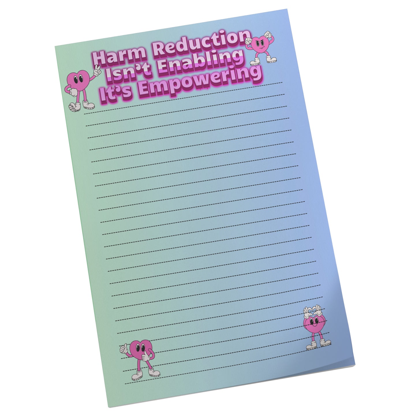 Harm Reduction Isn't Enabling, It's Empowering Notepad