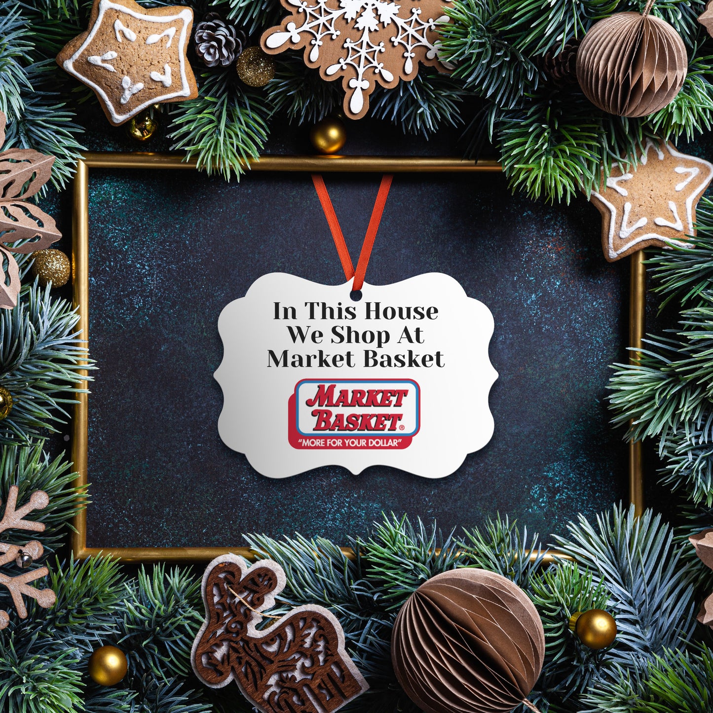 Market Basket Ornament