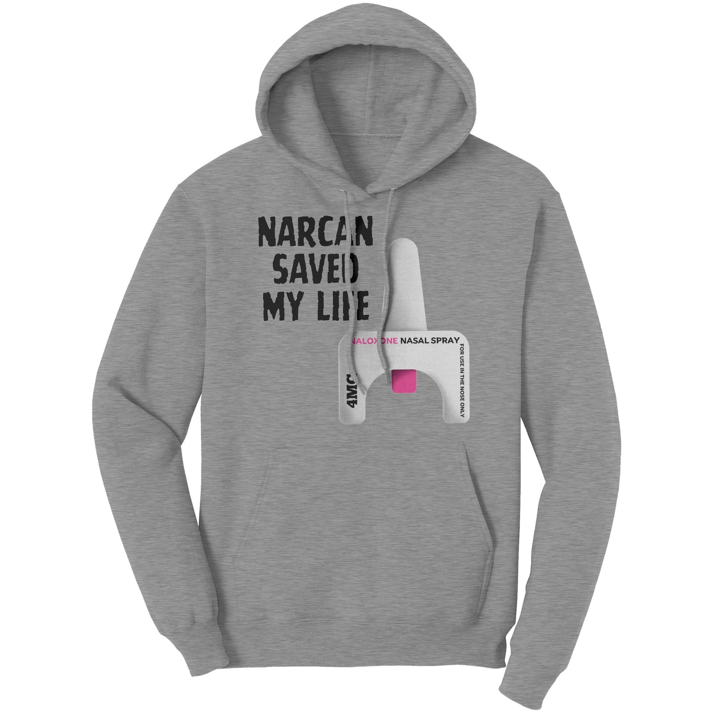 Narcan Hoodie, Harm Reduction Hoodie, Narcan Saved My Life Hoodie, Overdose Awareness
