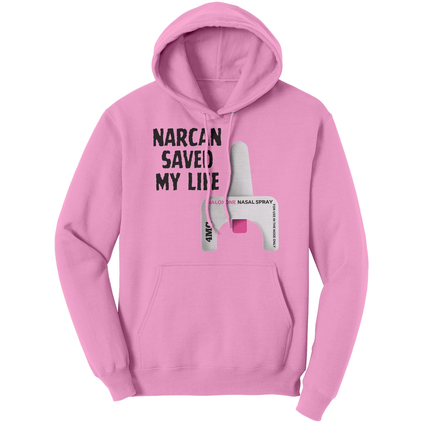Narcan Hoodie, Harm Reduction Hoodie, Narcan Saved My Life Hoodie, Overdose Awareness