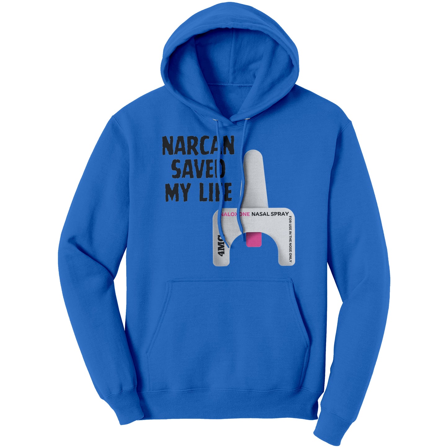 Narcan Hoodie, Harm Reduction Hoodie, Narcan Saved My Life Hoodie, Overdose Awareness