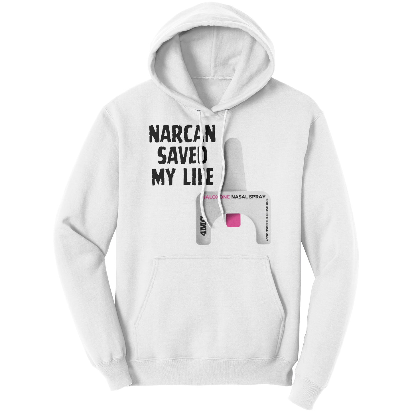 Narcan Hoodie, Harm Reduction Hoodie, Narcan Saved My Life Hoodie, Overdose Awareness