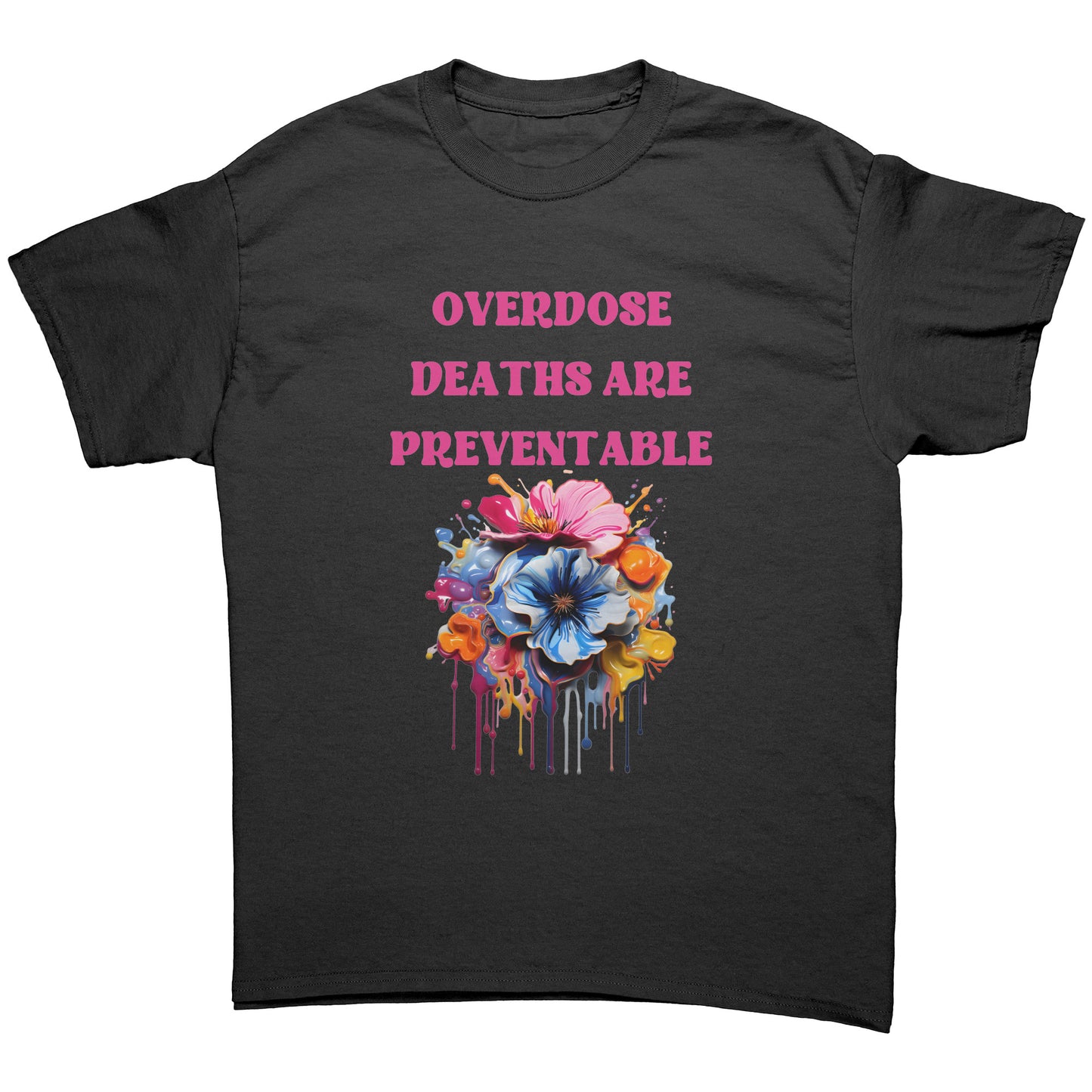Overdose Deaths Are Preventable Harm Reduction Tshirt, Overdose Awareness