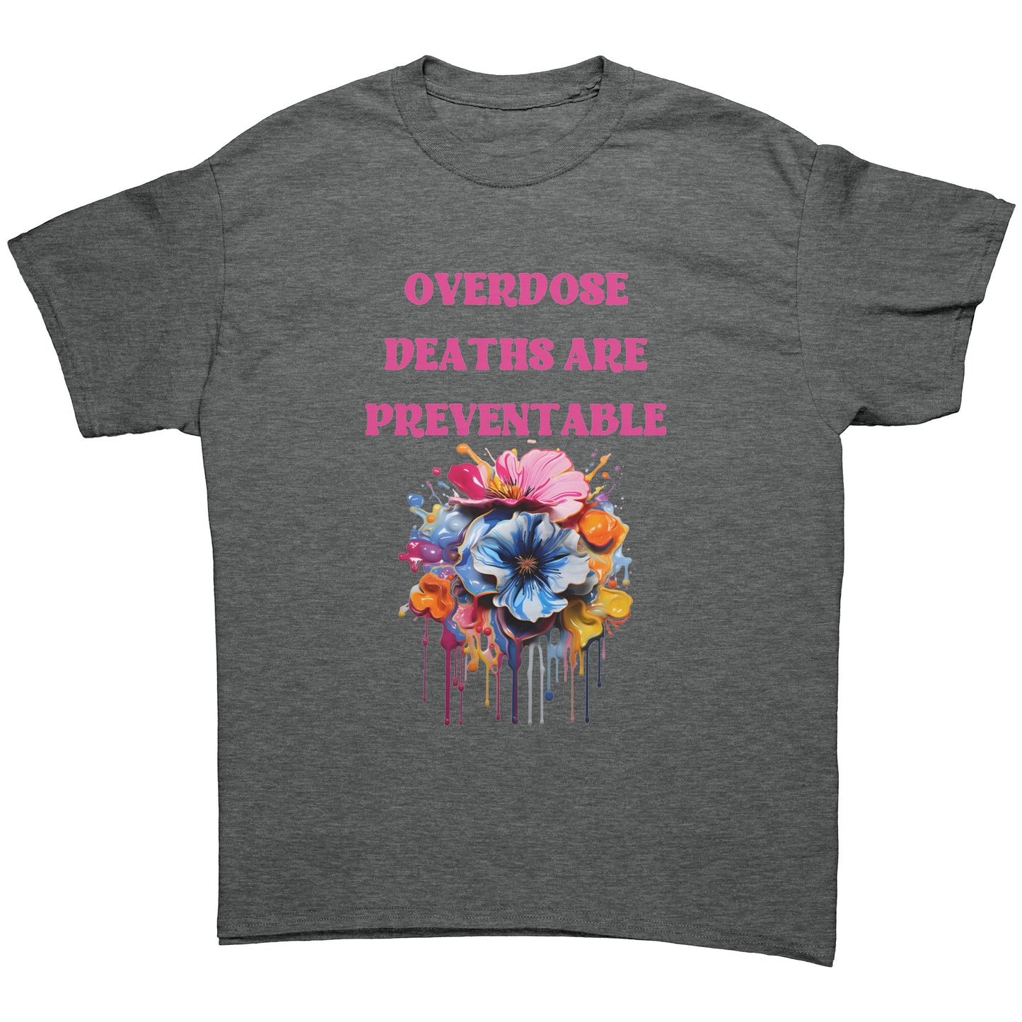 Overdose Deaths Are Preventable Harm Reduction Tshirt, Overdose Awareness