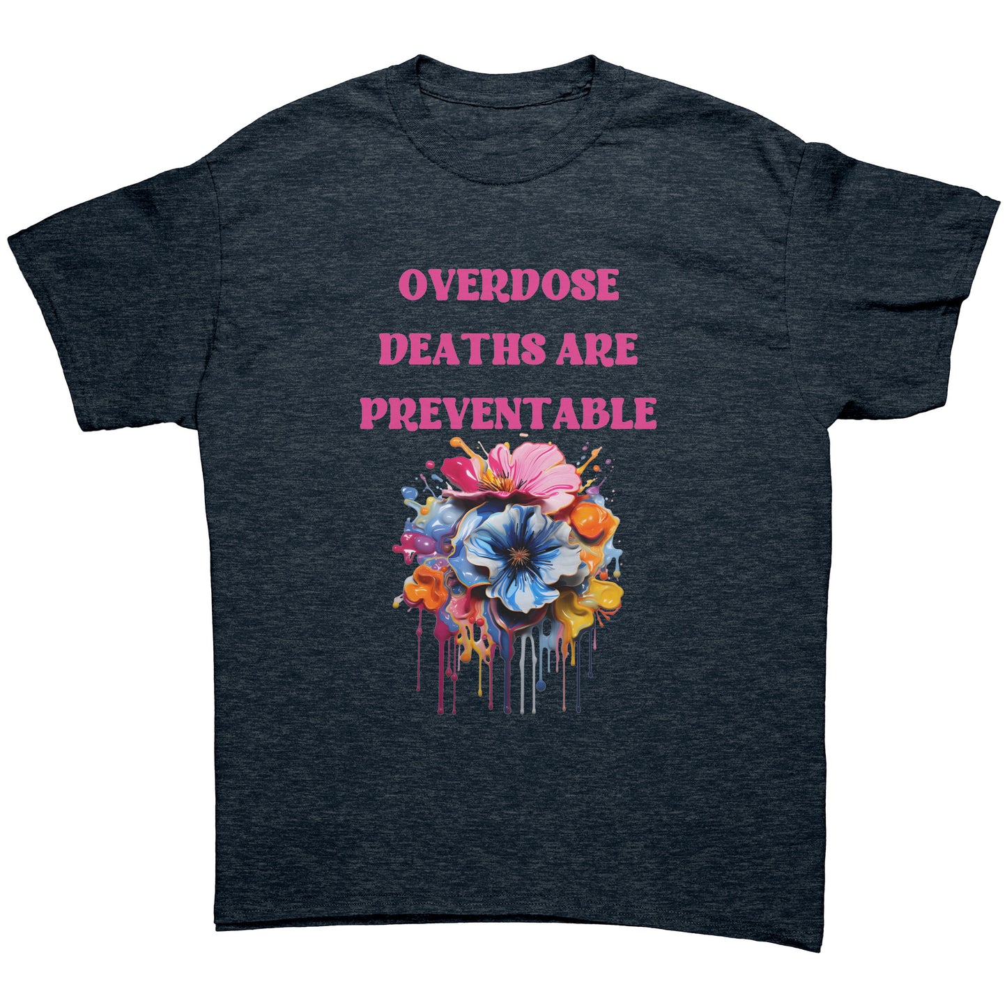 Overdose Deaths Are Preventable Harm Reduction Tshirt, Overdose Awareness