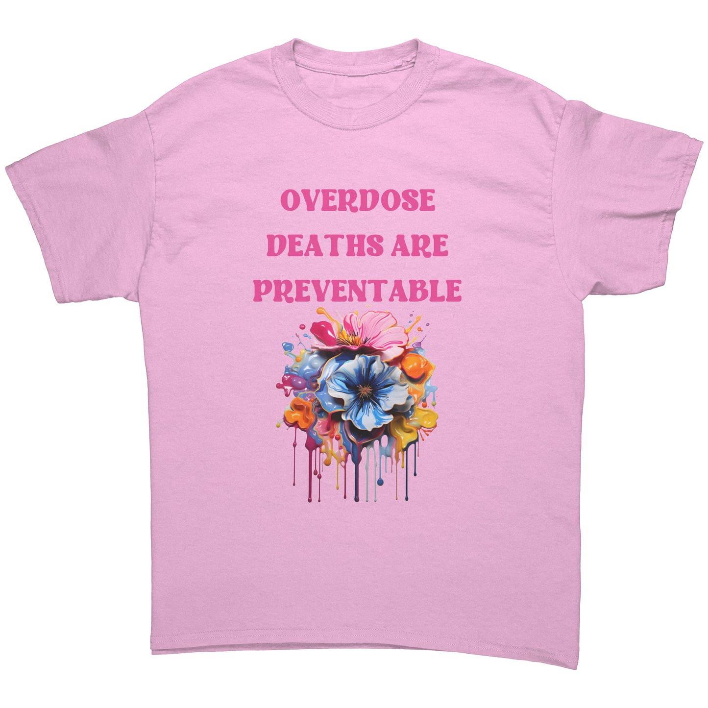 Overdose Deaths Are Preventable Harm Reduction Tshirt, Overdose Awareness