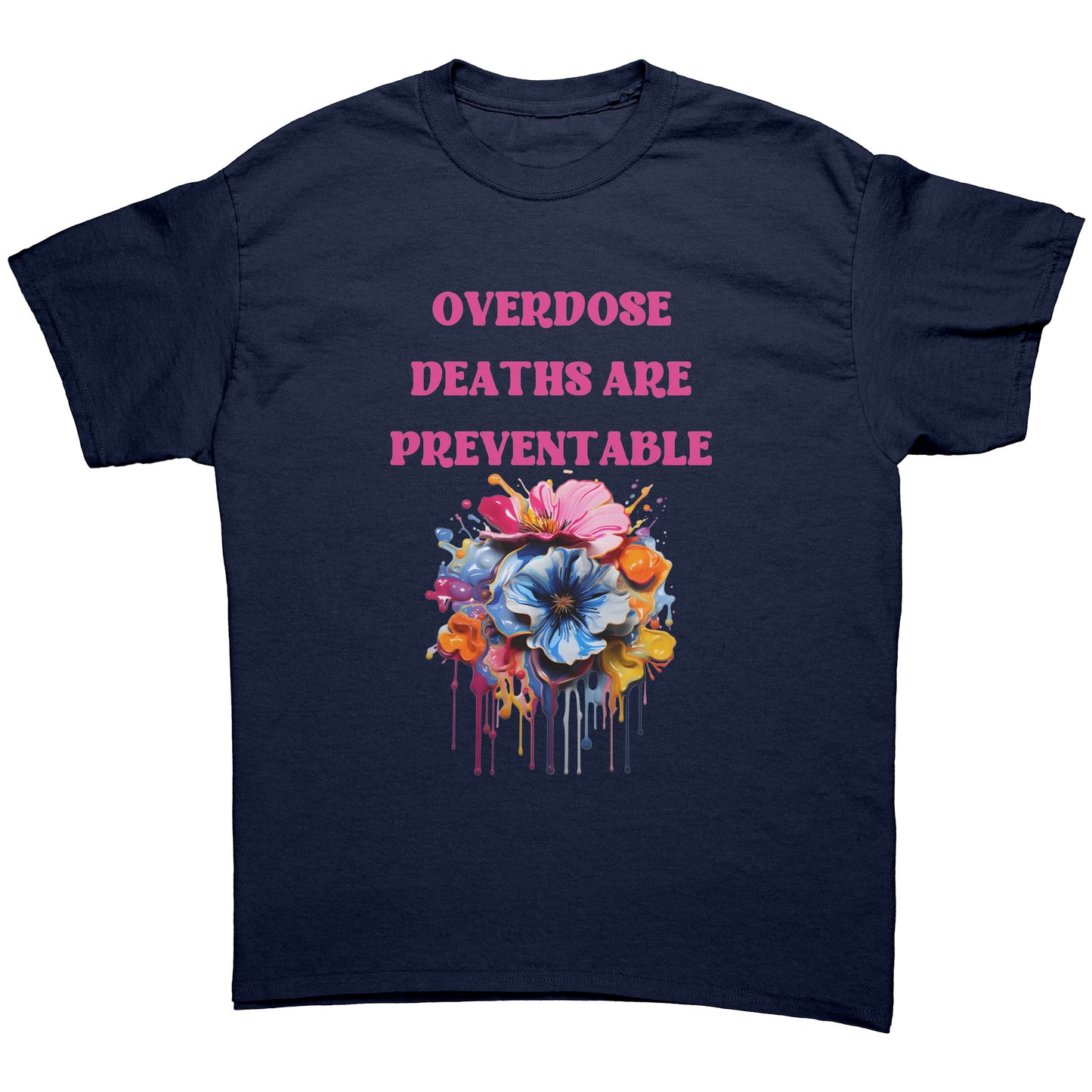 Overdose Deaths Are Preventable Harm Reduction Tshirt, Overdose Awareness