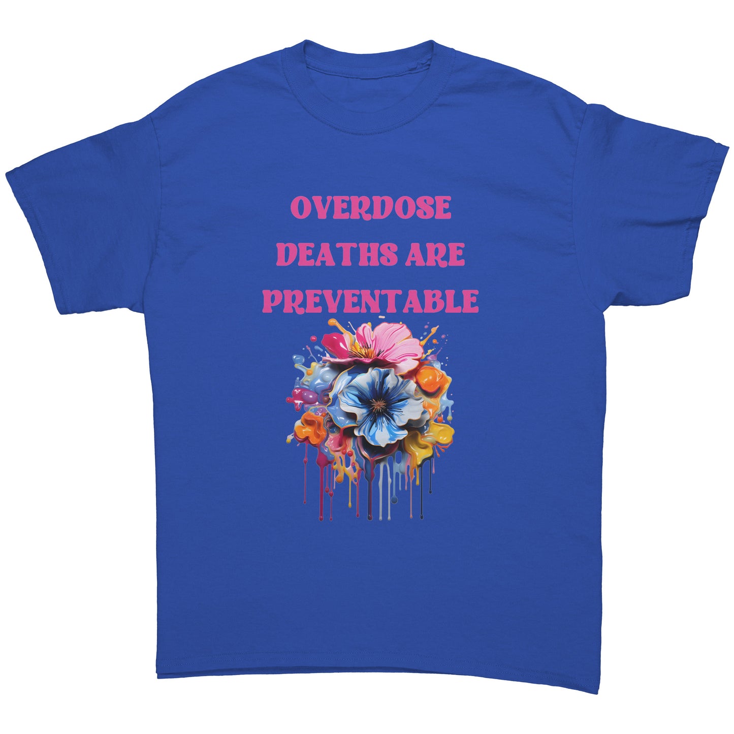 Overdose Deaths Are Preventable Harm Reduction Tshirt, Overdose Awareness