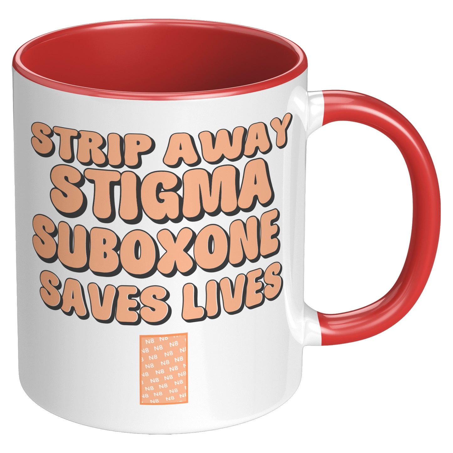 Suboxone Coffee Mug Strip Away Stigma Suboxone Saves Lives