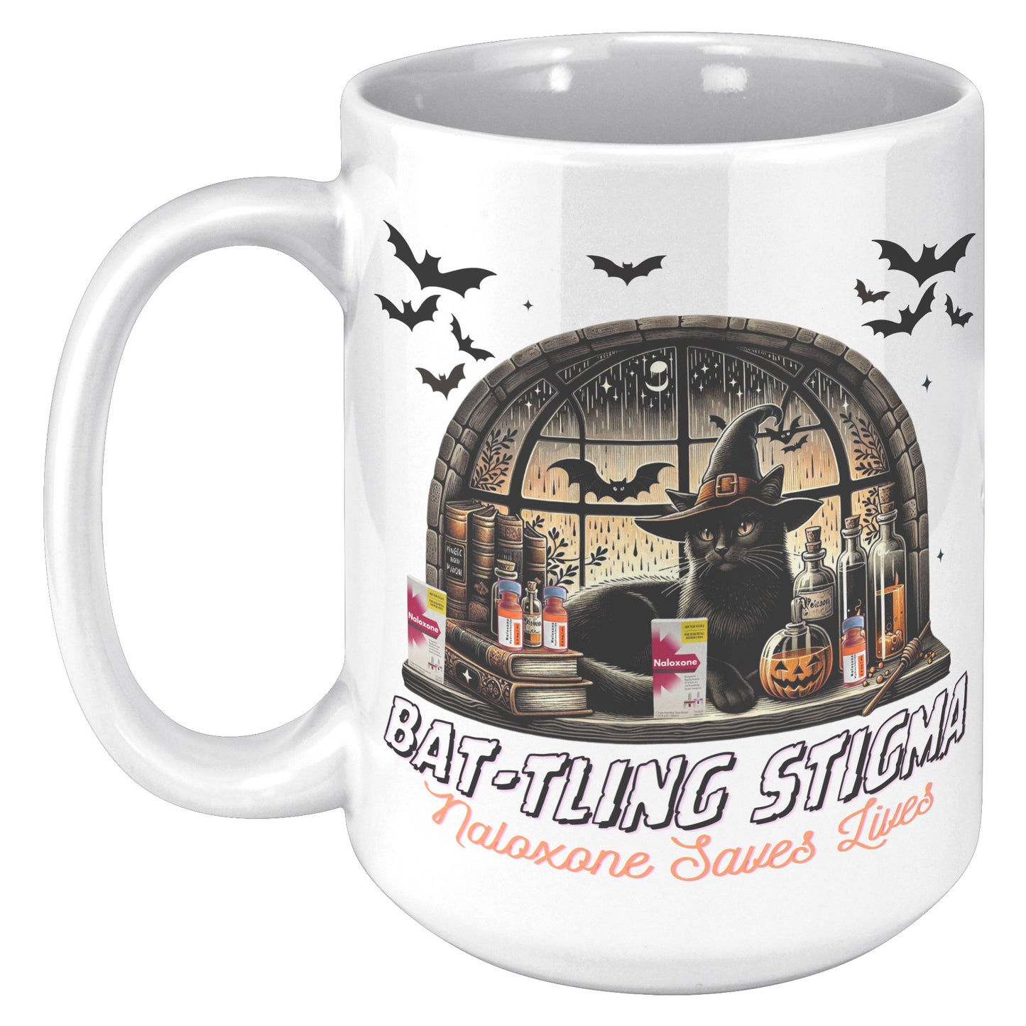 battling stigma mug