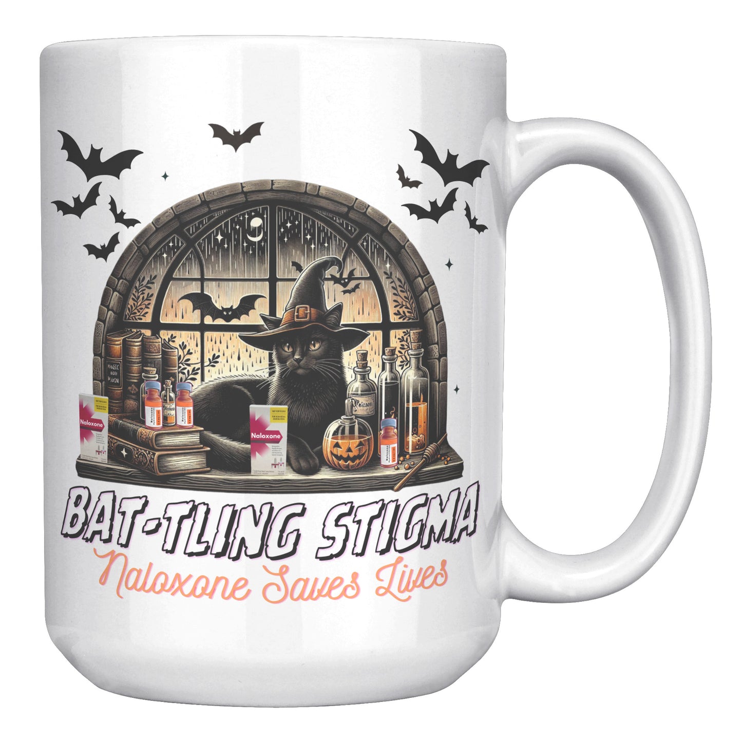 battling stigma mug