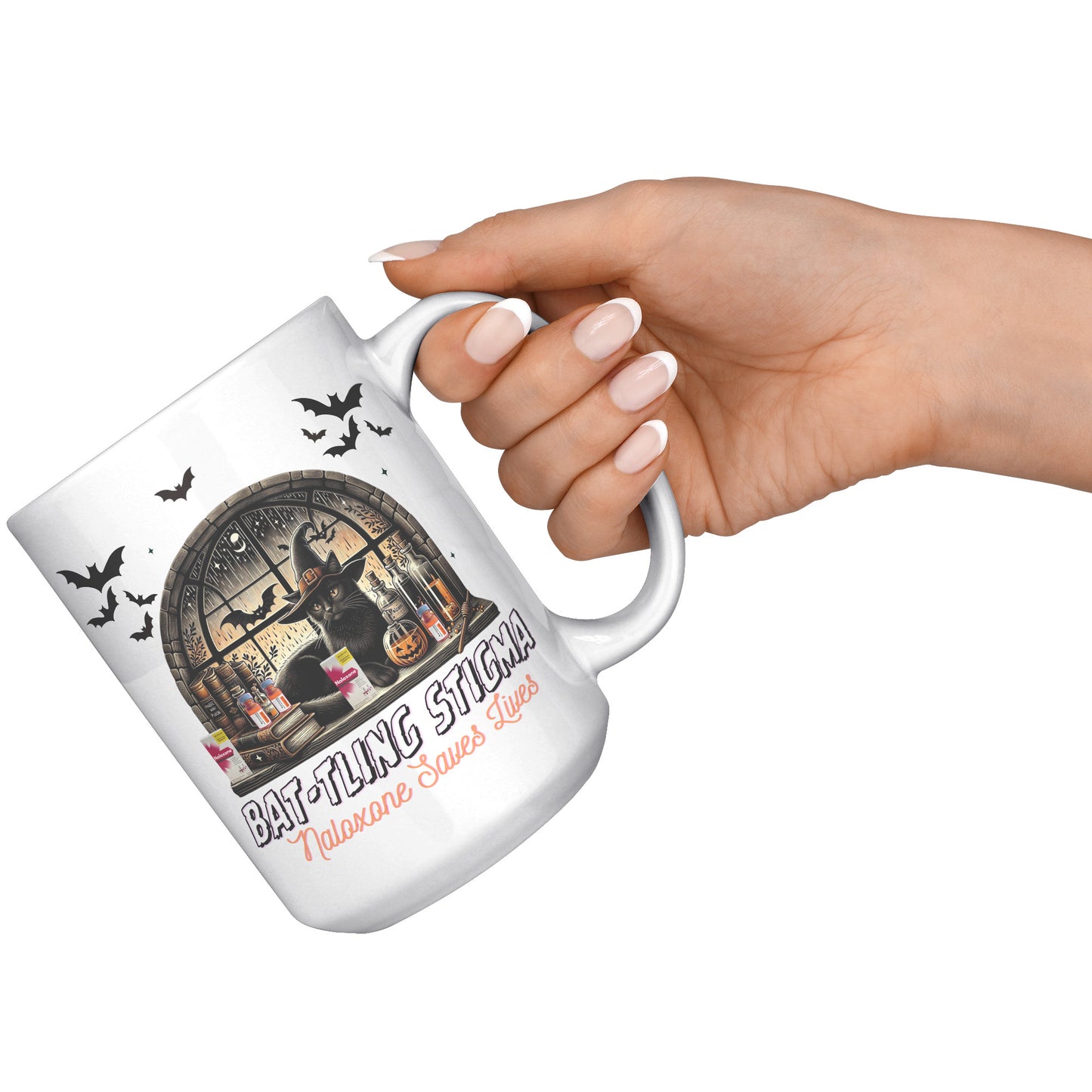 battling stigma mug