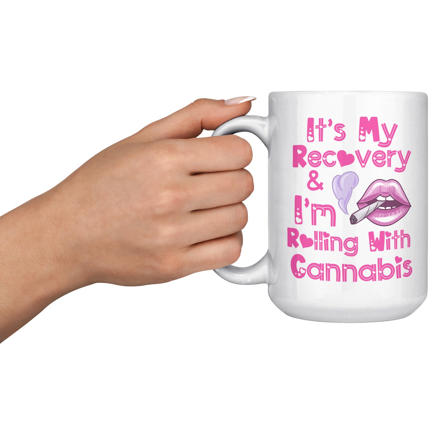 rollin with canna mug