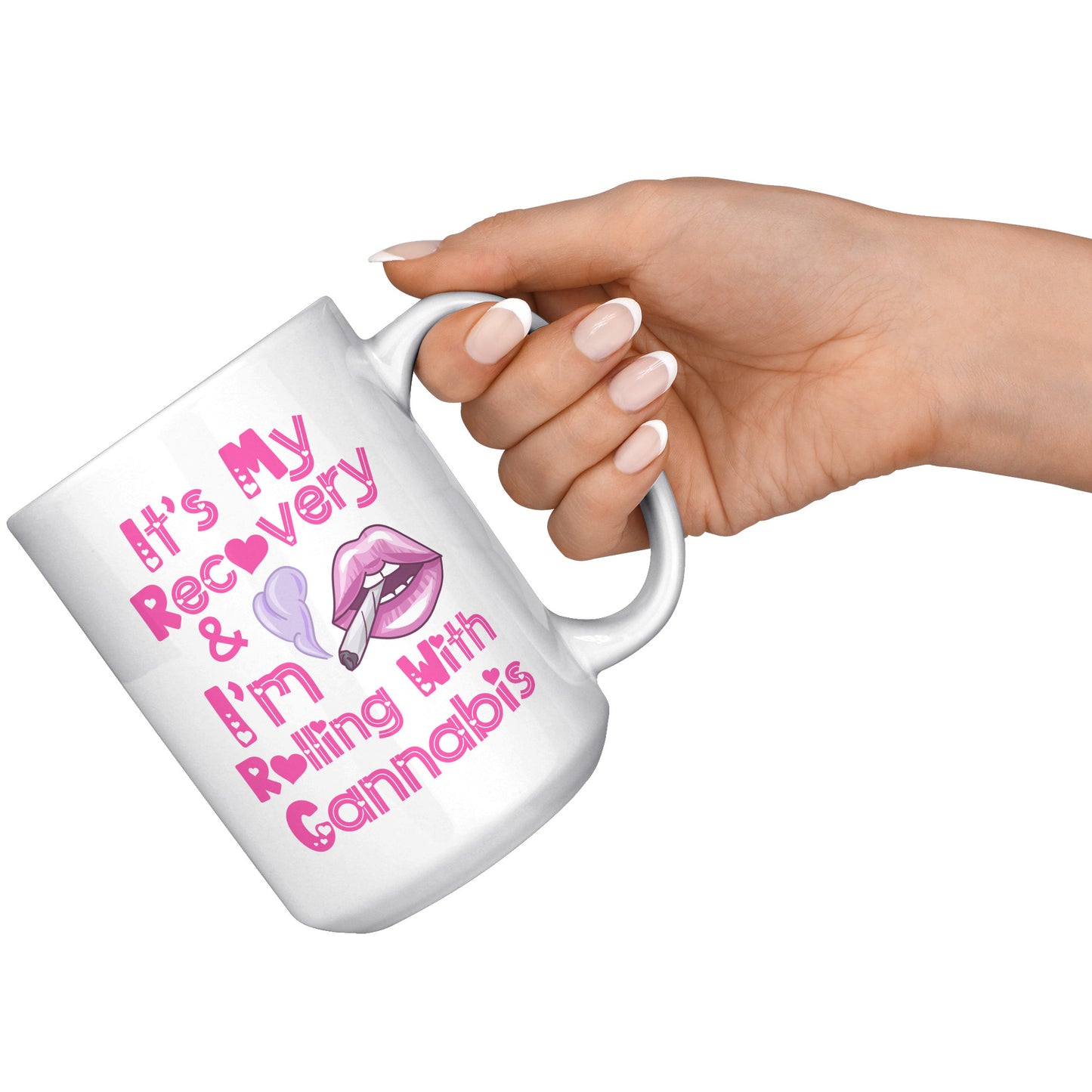 rollin with canna mug