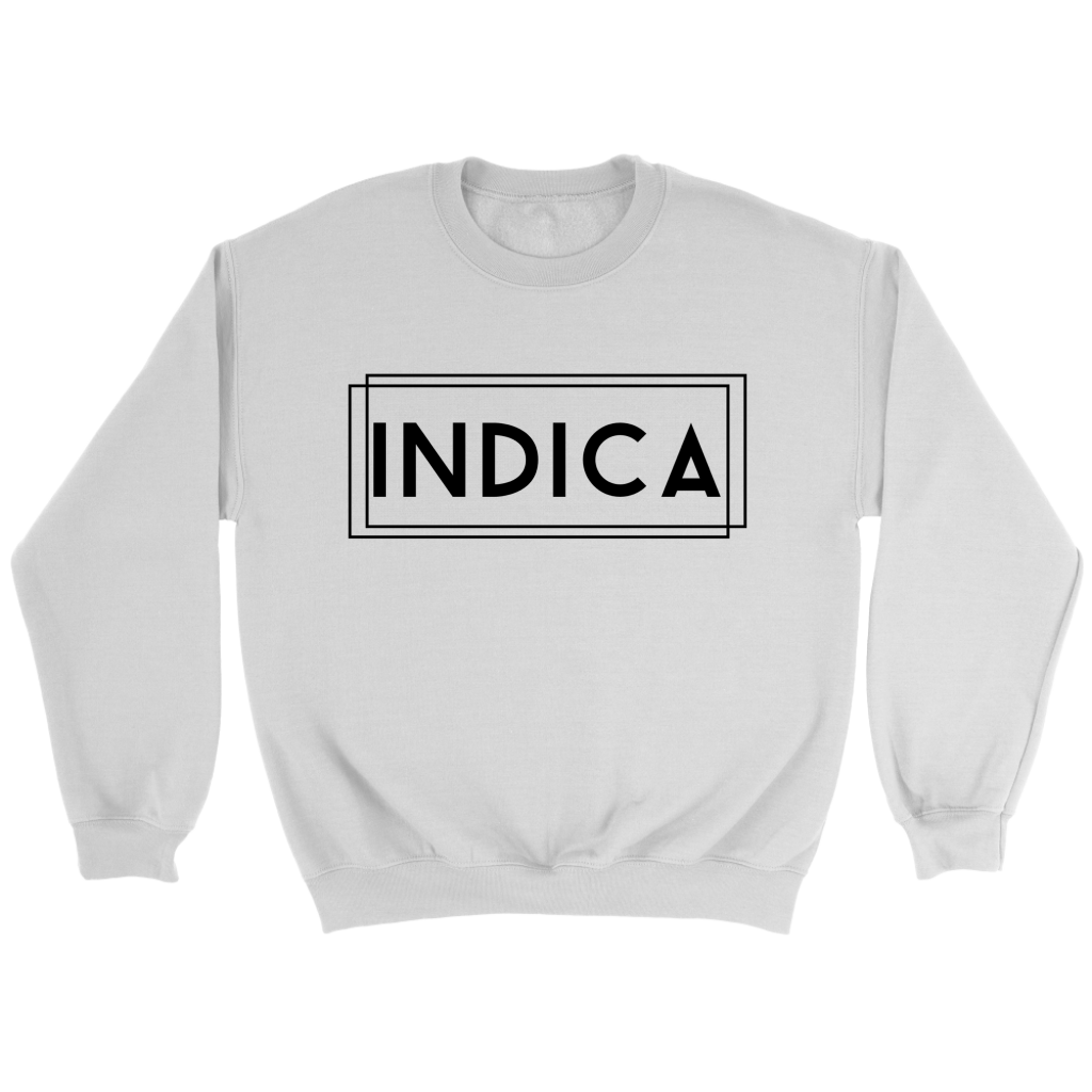Indica Sweatshirt, Stoner Sweatshirt, Stoner Girl Clothing