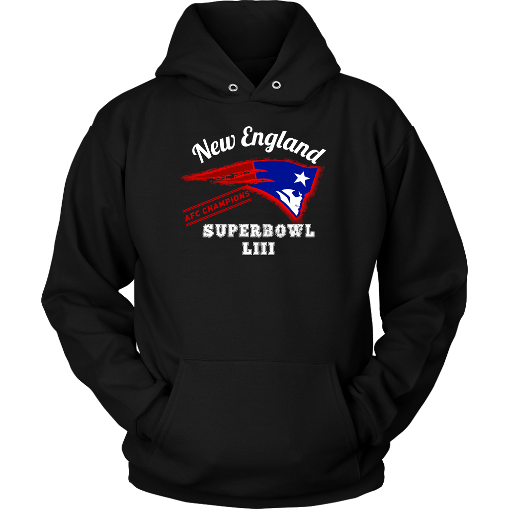 New England Skull Superbowl Adult Sweatshirt - Gracious Concepts