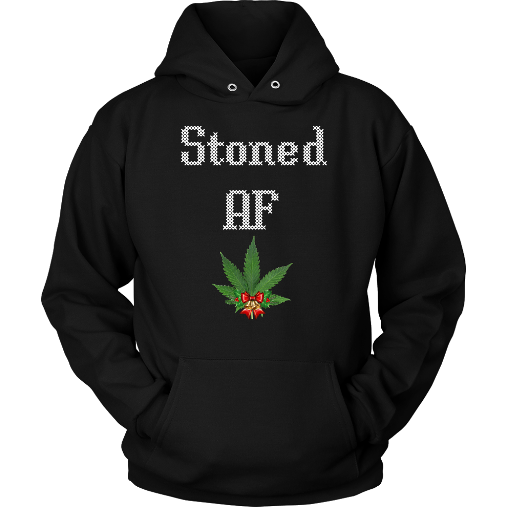 Stoned AF Stoner Christmas Apparel - Gracious Concepts