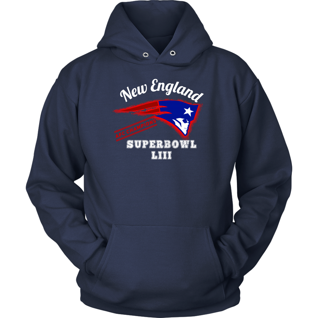 New England Skull Superbowl Adult Sweatshirt - Gracious Concepts