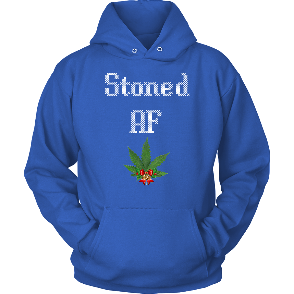 Stoned AF Stoner Christmas Apparel - Gracious Concepts