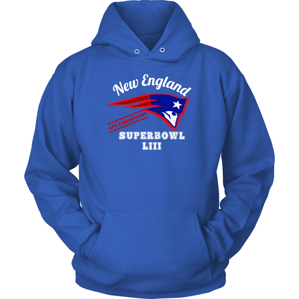 New England Skull Superbowl Adult Sweatshirt - Gracious Concepts
