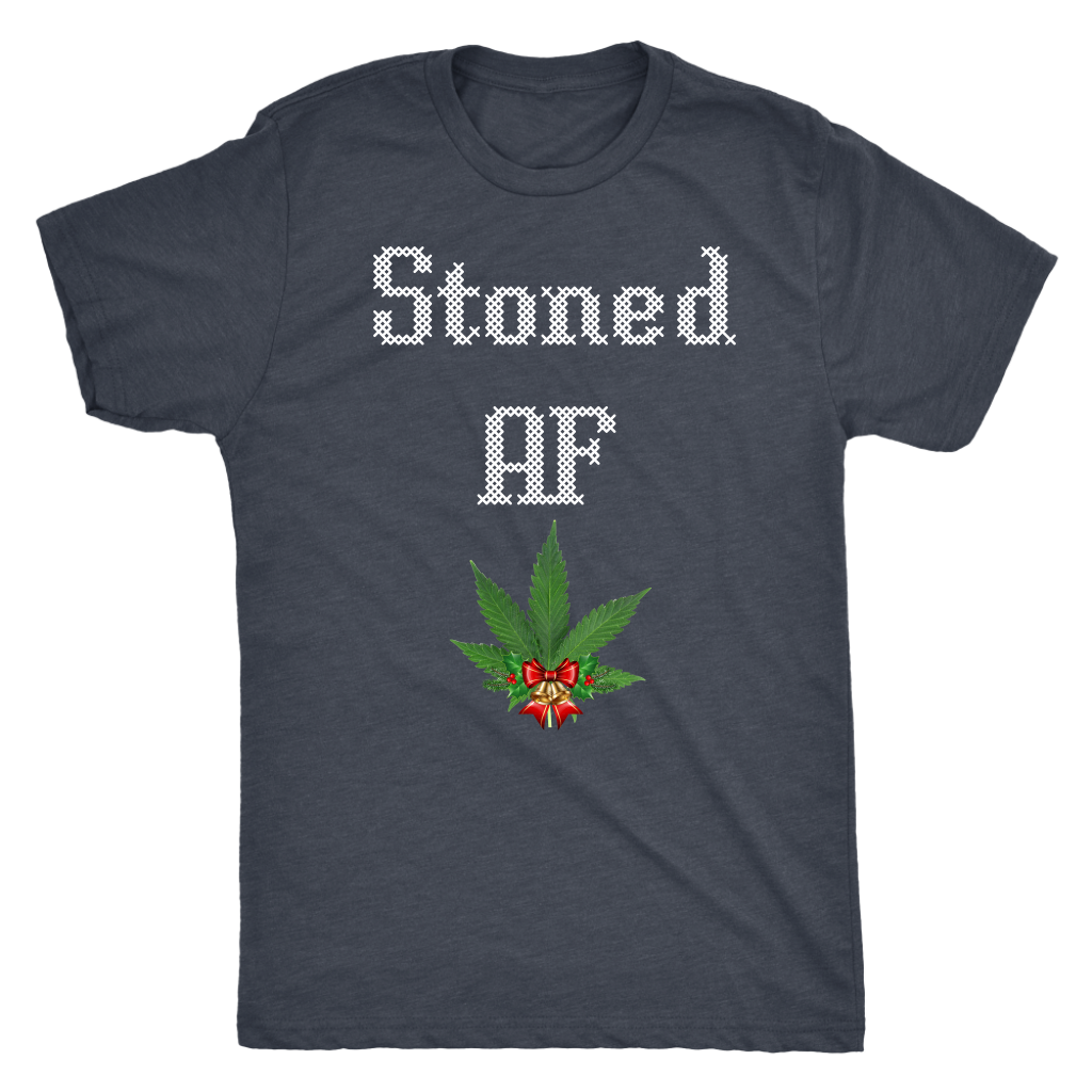 Stoned AF Stoner Christmas Apparel - Gracious Concepts