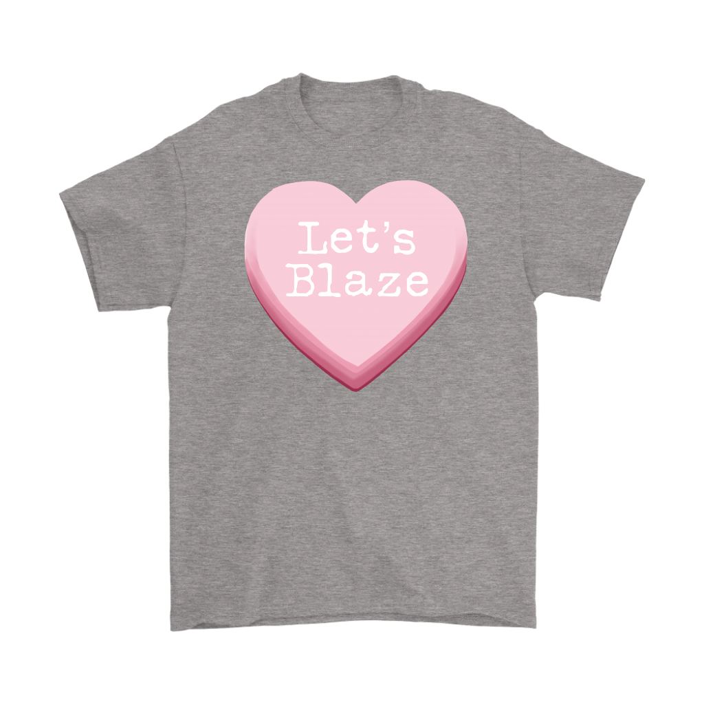 Let's Blaze Candy Heart Men's T-shirt - Gracious Concepts