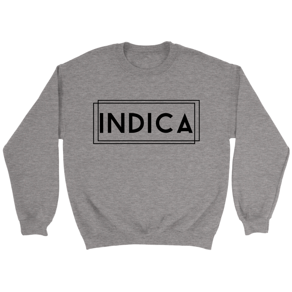 Indica Sweatshirt, Stoner Sweatshirt, Stoner Girl Clothing