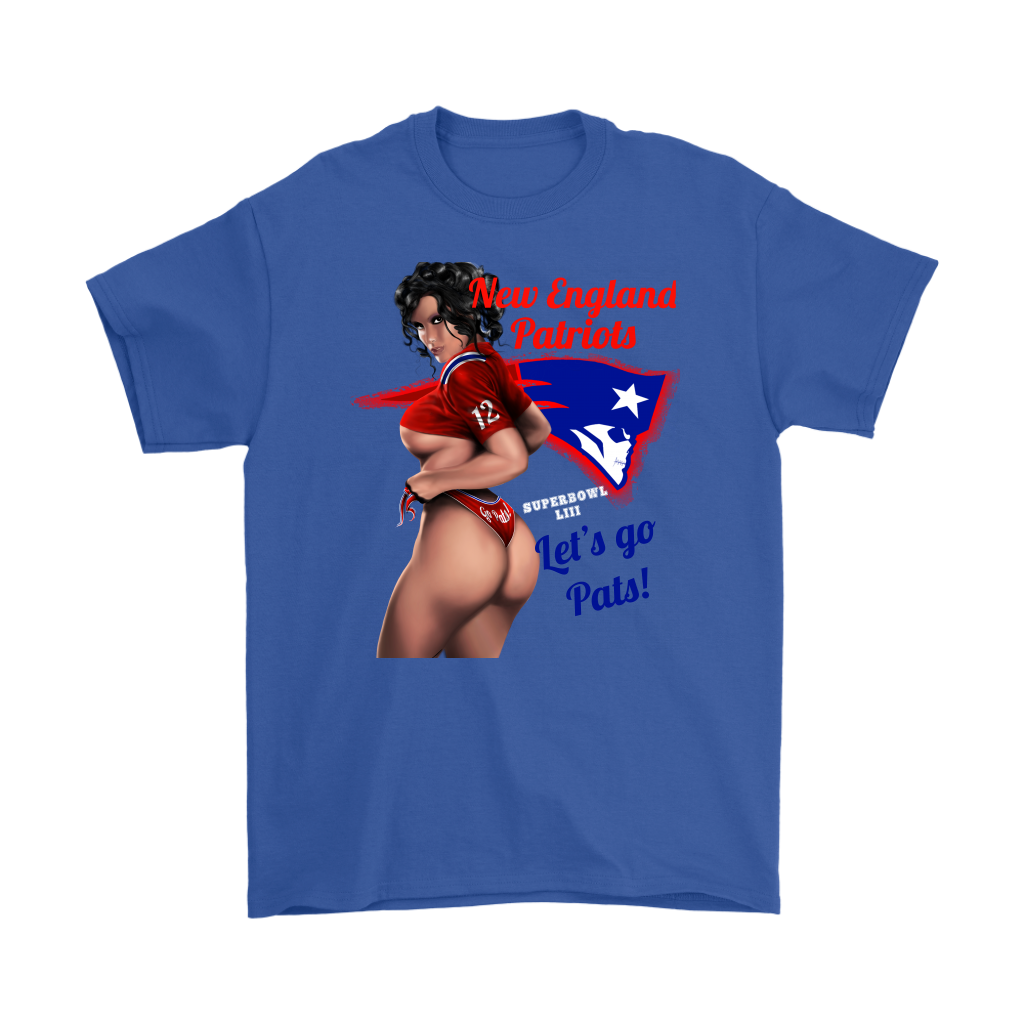 Patriots Fan Girl Superbowl Men's T-shirt - Gracious Concepts