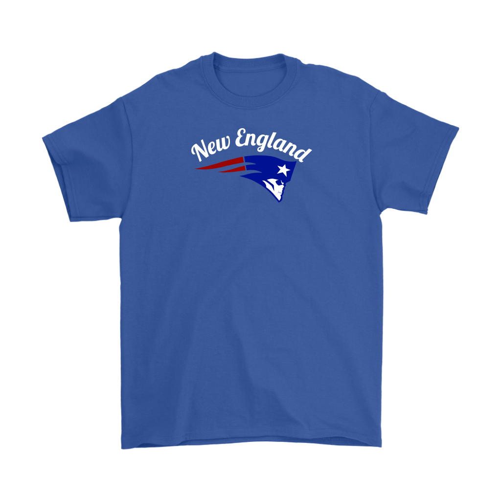 New England Patriots Skull Men's T-shirt - Gracious Concepts
