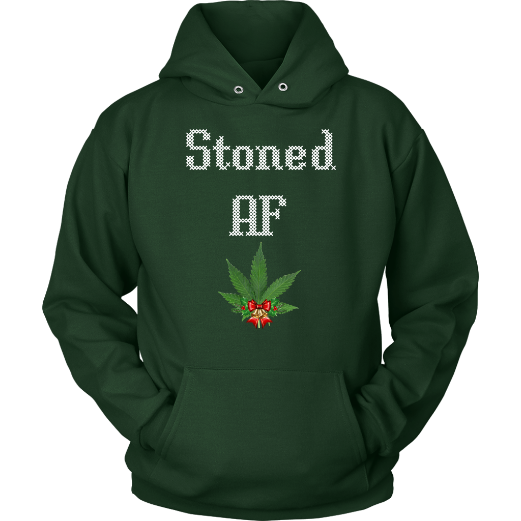 Stoned AF Stoner Christmas Apparel - Gracious Concepts