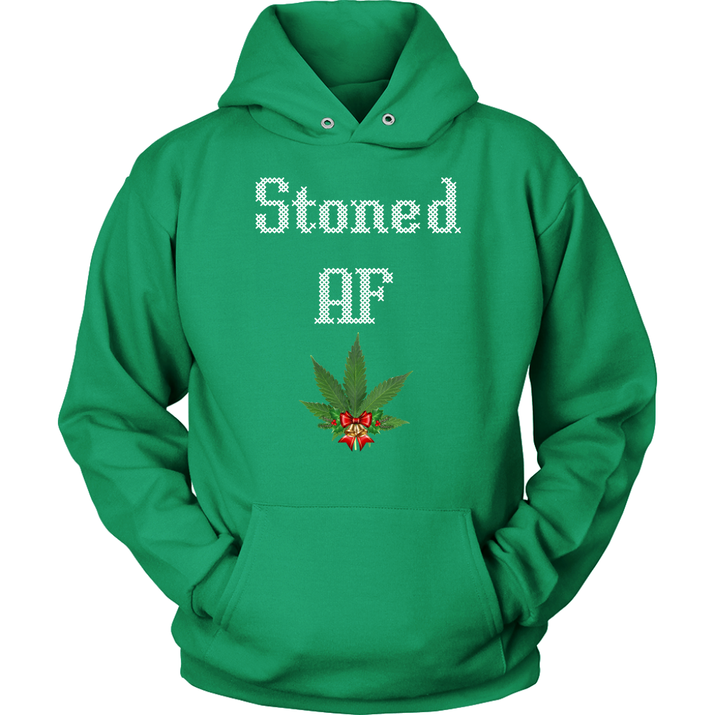 Stoned AF Stoner Christmas Apparel - Gracious Concepts