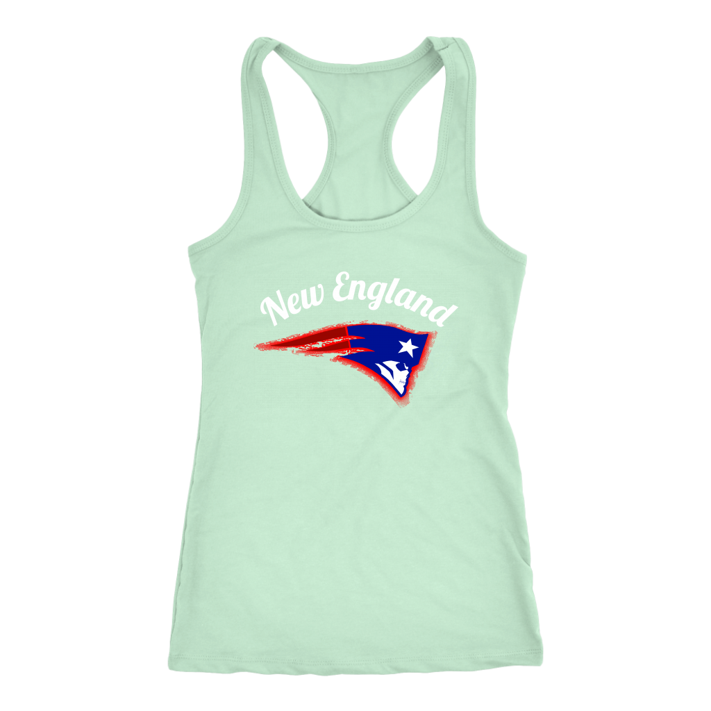 New England Skull Women's Racerback Tank - Gracious Concepts