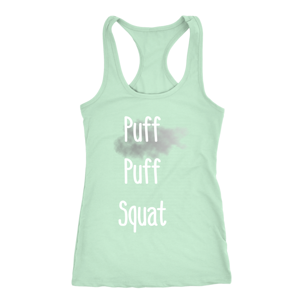 Puff, Puff, Squat Racerback - Gracious Concepts