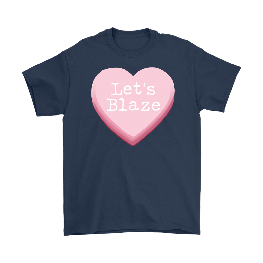 Let's Blaze Candy Heart Men's T-shirt - Gracious Concepts