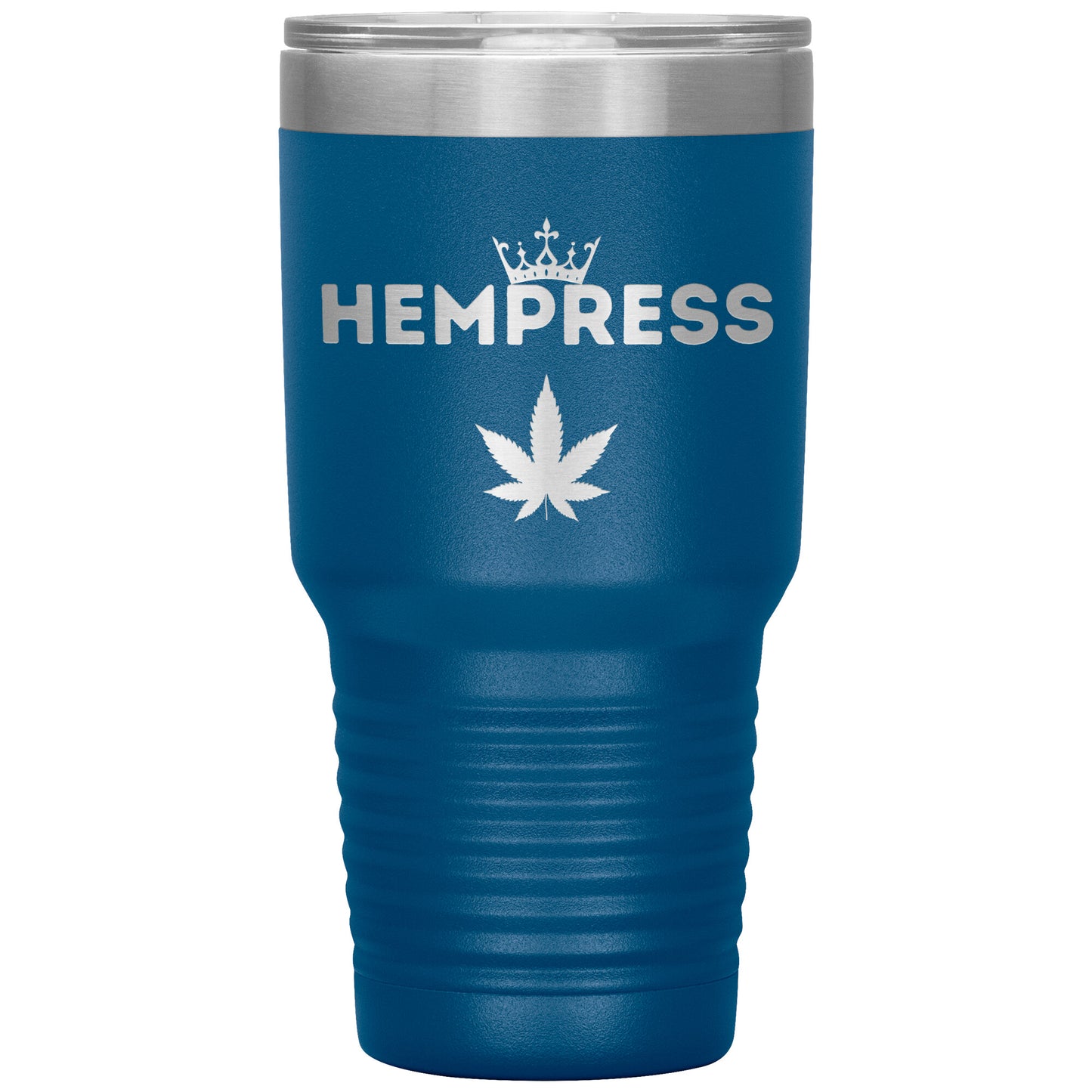 Hempress Travel Mug, CBD Hemp Themed Travel Mug