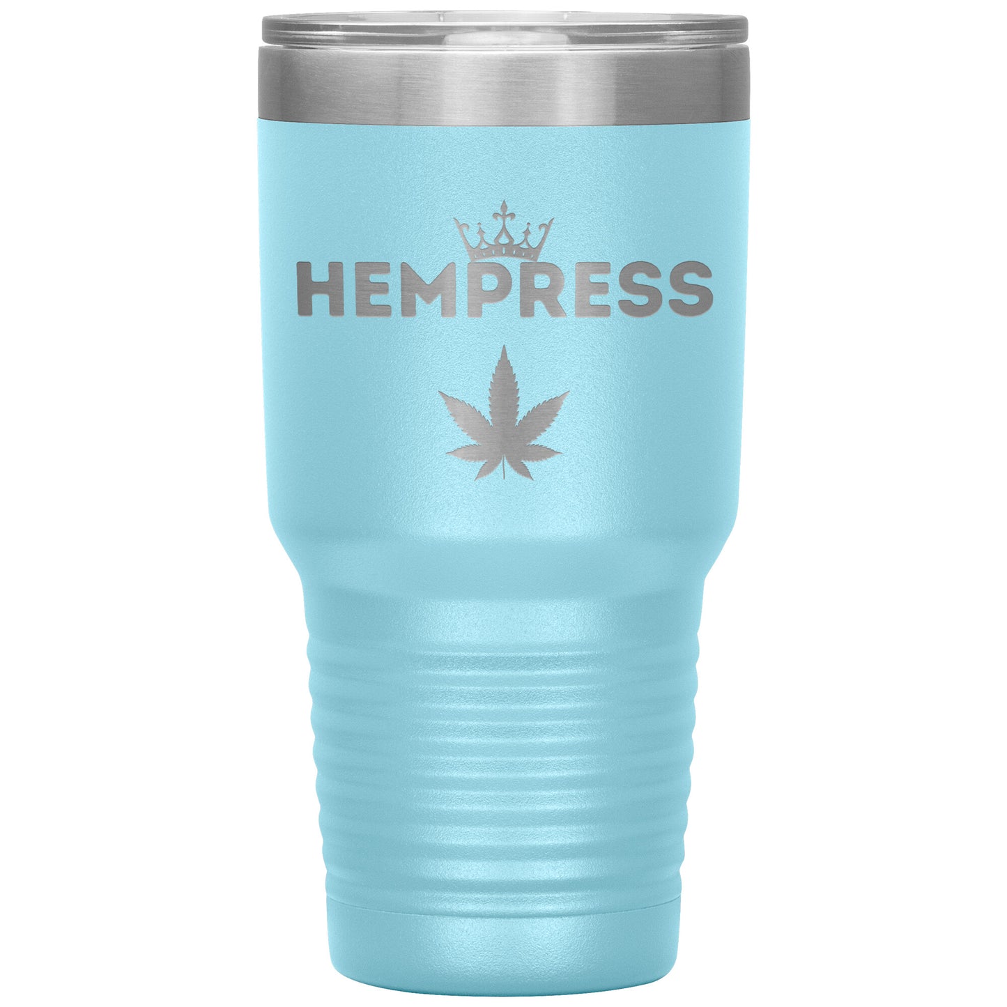 Hempress Travel Mug, CBD Hemp Themed Travel Mug