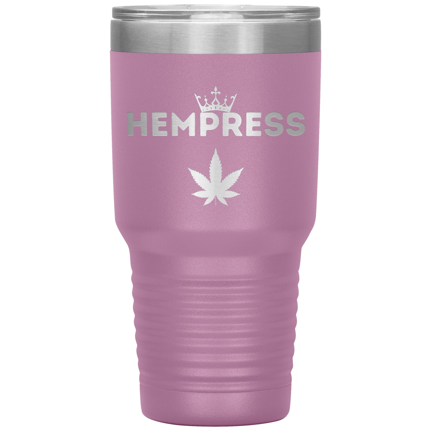 Hempress Travel Mug, CBD Hemp Themed Travel Mug
