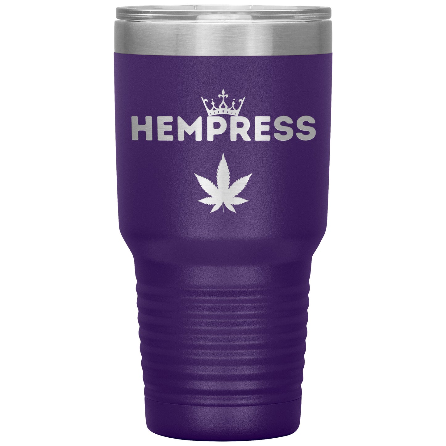 Hempress Travel Mug, CBD Hemp Themed Travel Mug