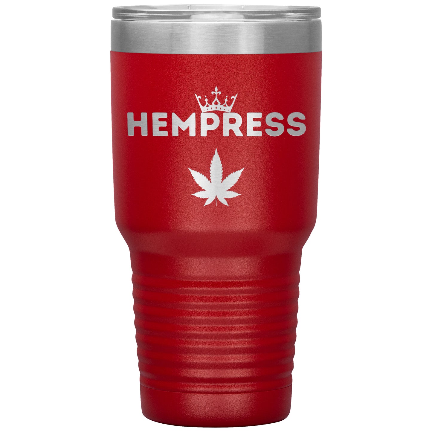 Hempress Travel Mug, CBD Hemp Themed Travel Mug