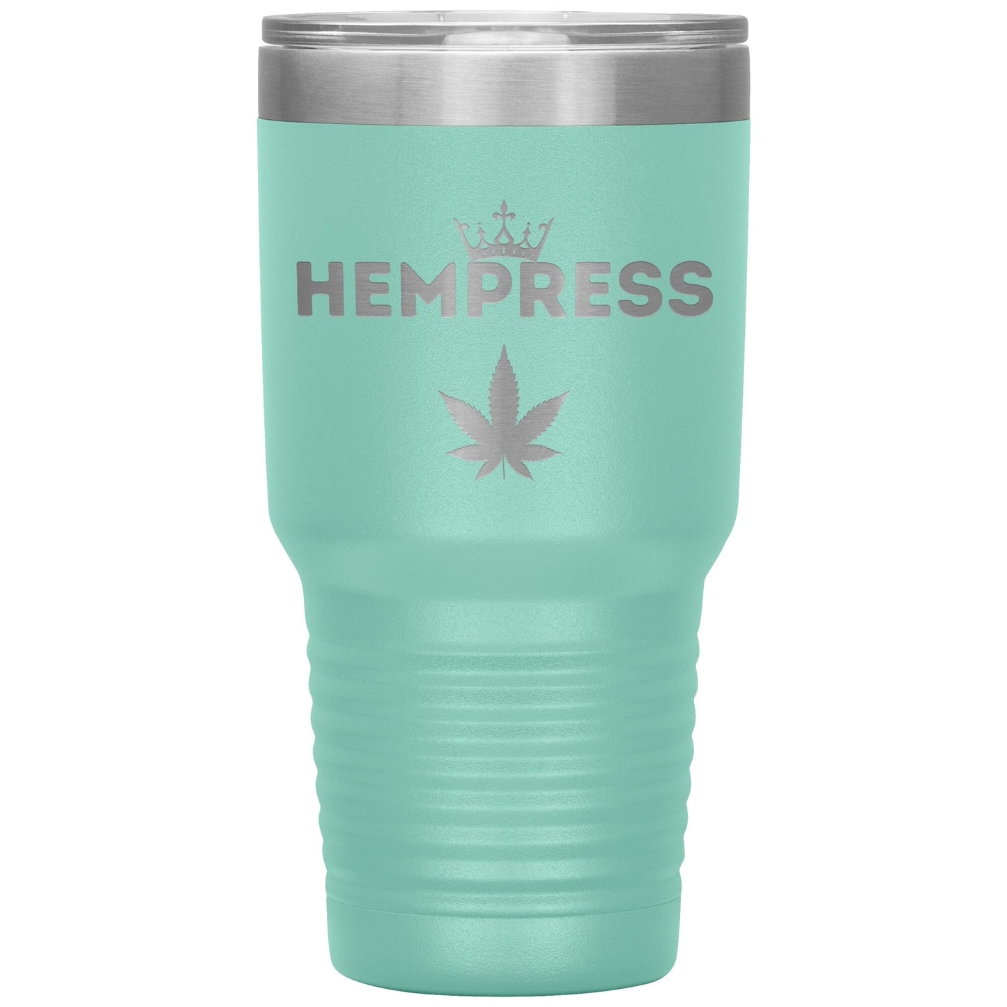 Hempress Travel Mug, CBD Hemp Themed Travel Mug