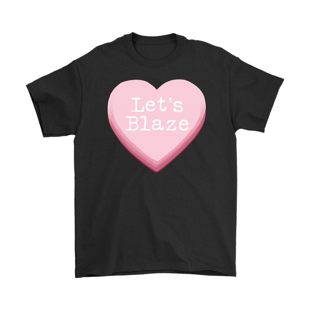 Let's Blaze Candy Heart Men's T-shirt - Gracious Concepts
