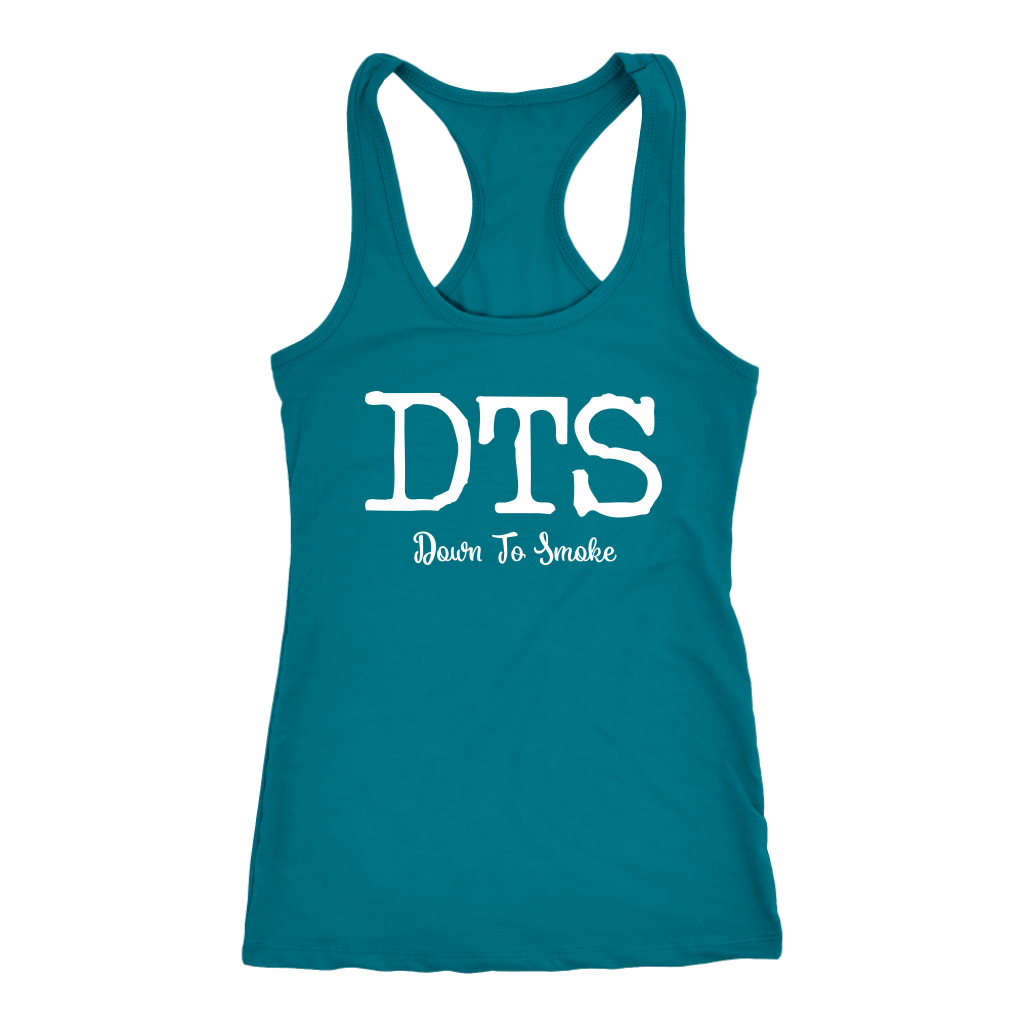 DTS Down To Smoke Racerback Tank - Gracious Concepts